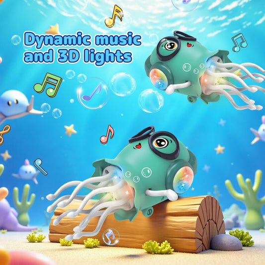 🏆Hot Sale⚡Magic Dancing Octopus Toy: LED Lights, Music & Smart Obstacle Avoidance