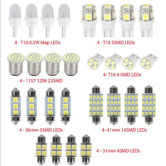 Diamond-White Full-Cabin LED Conversion Kit for Advanced Interior Lighting