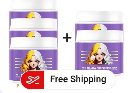 Anti-Yellowing Purple Hair Mask 💜 Say goodbye to Red Highlights! 💜