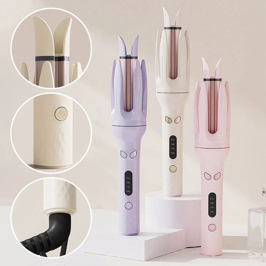 💇♀️ 60% OFF CHRISTMAS SALE! ✨ Automatic Hair Curler - 4 Temperature Settings & Tangle-Free Technology for Salon-Worthy Styling in Minutes 🎄✨
