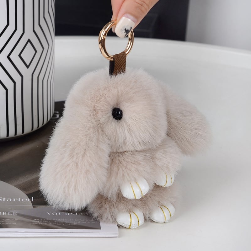 💕🐰 Handmade Soft Bunny PomPom Charms(🎁Boxed Edition)