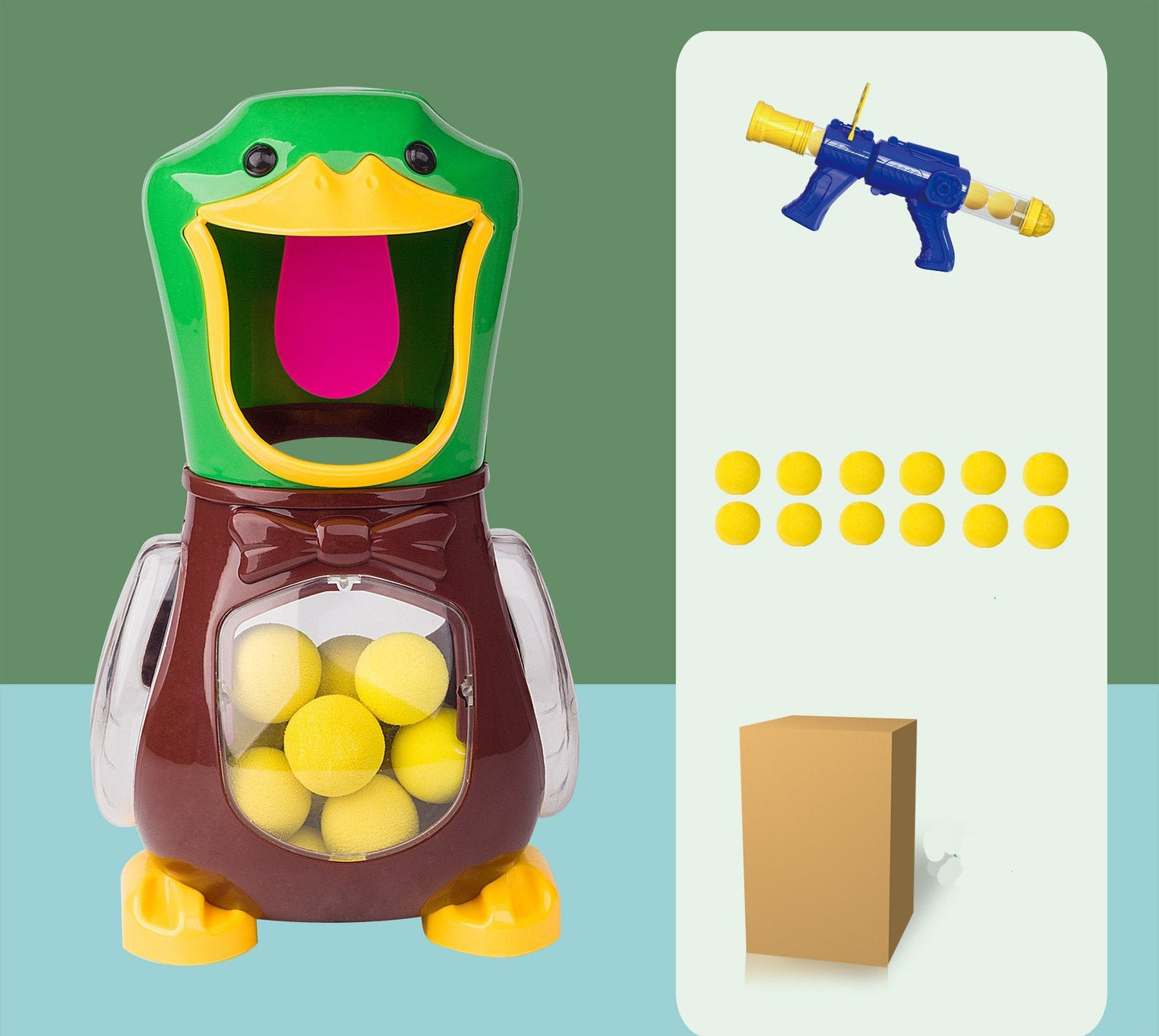 🎁Hungry Duck Shooting Toy Set