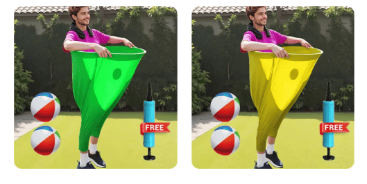 🎅Xmas Sales - 50% OFF🎄Granny Pants Toss Lawn Game Kit