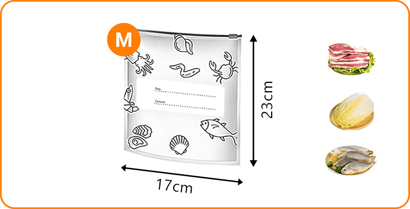 🍗Buy 2 Get 1 Free 🥦Reusable Aluminum Foil Sealable Storage Bags