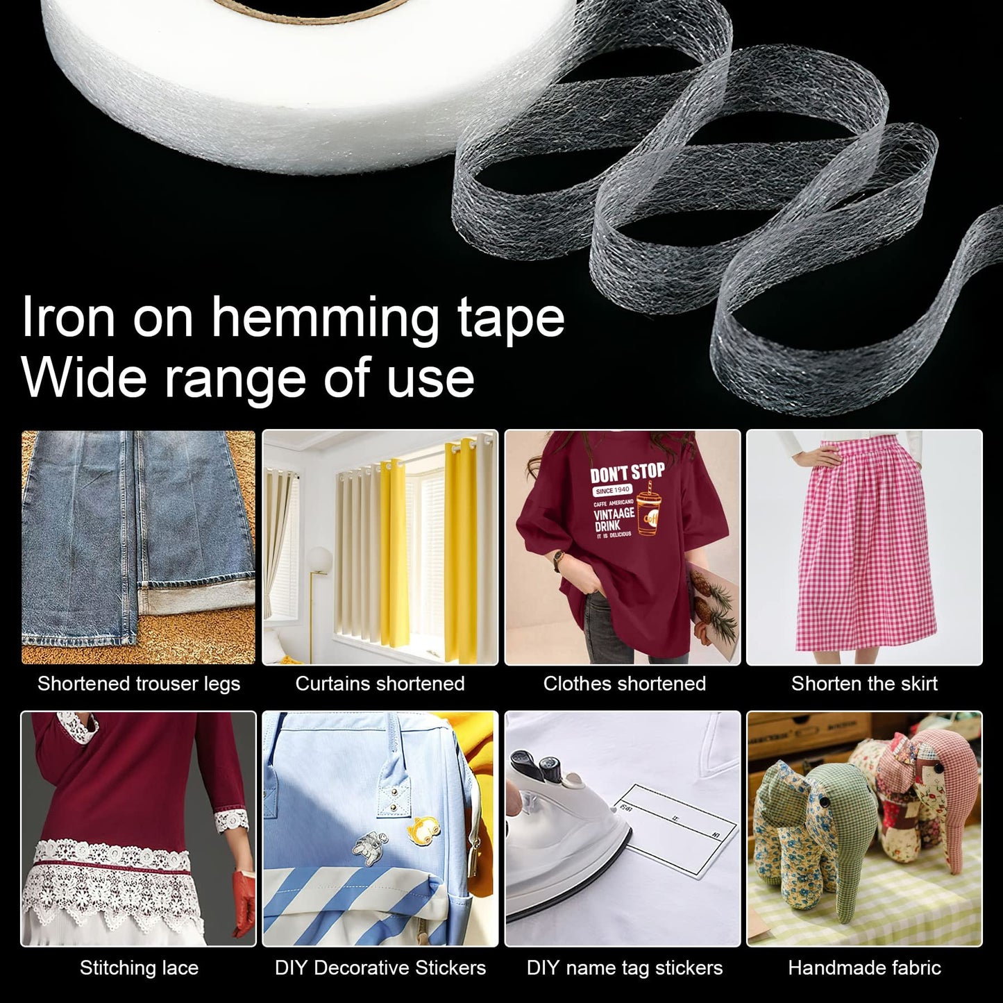 🔥🔥Fabric Fusing Tape (70 yd)