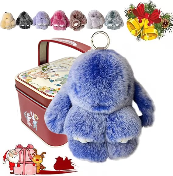 💕🐰 Handmade Soft Bunny PomPom Charms（🎁Boxed Edition）