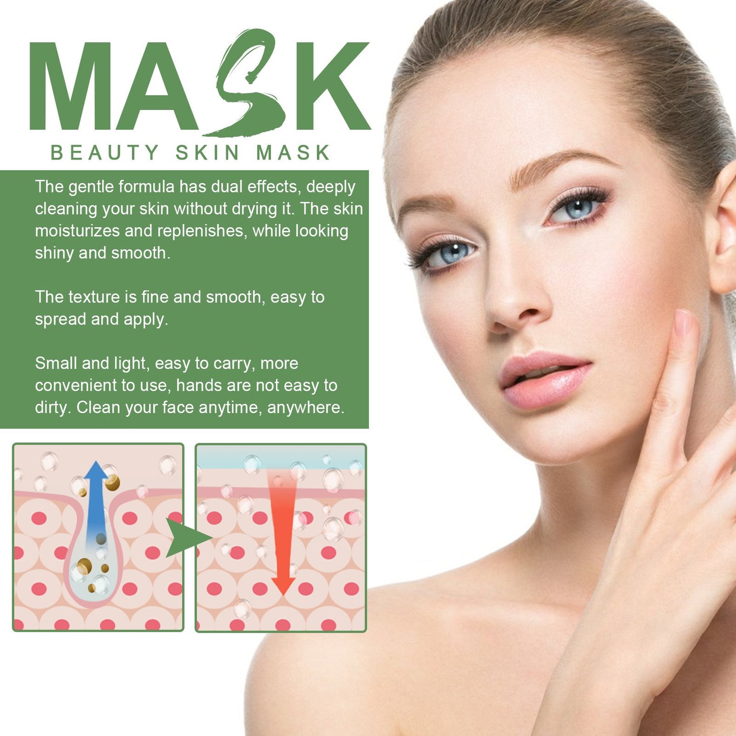 🔥Green Tea Deep Cleanse Mask