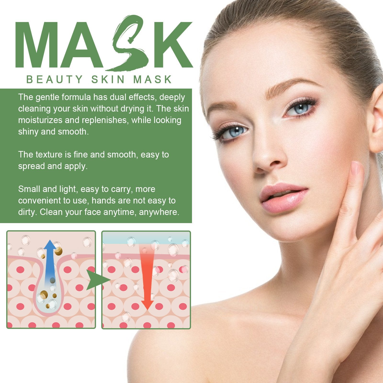 🔥Green Tea Deep Cleanse Mask