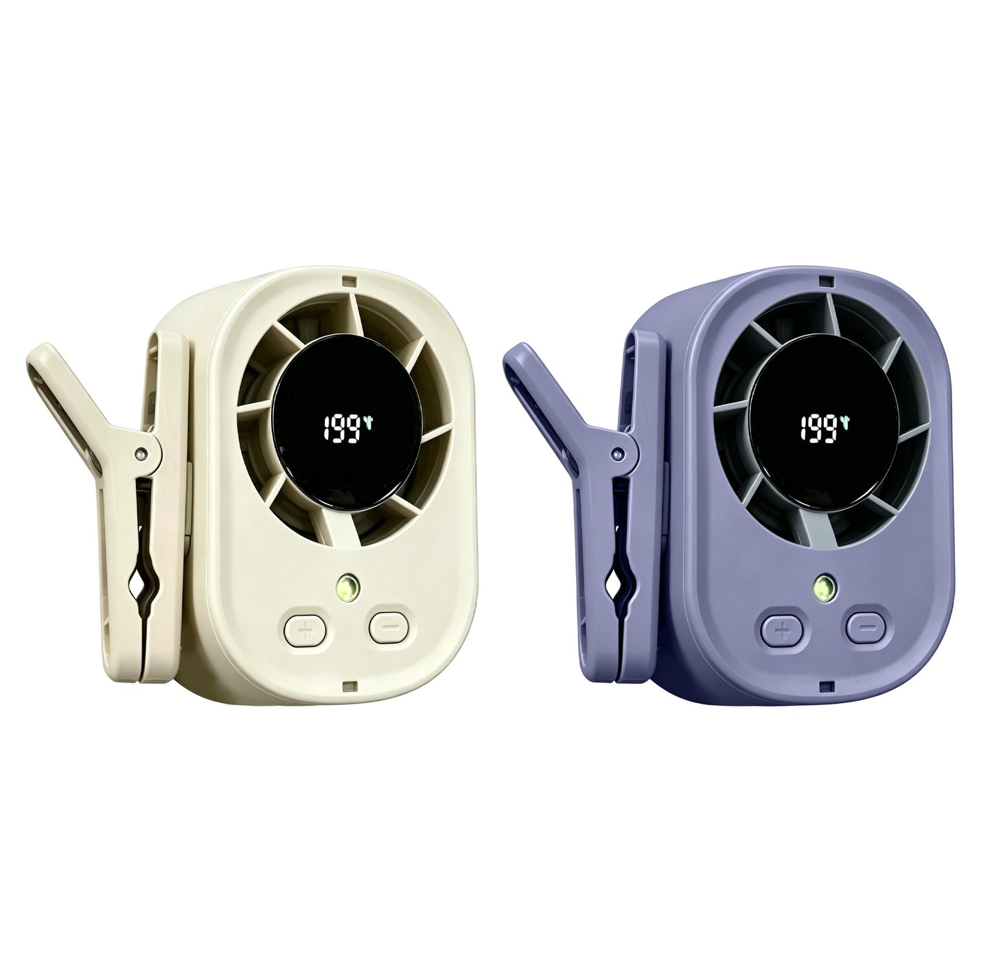 Portable Ice-Cooling Clip Fan