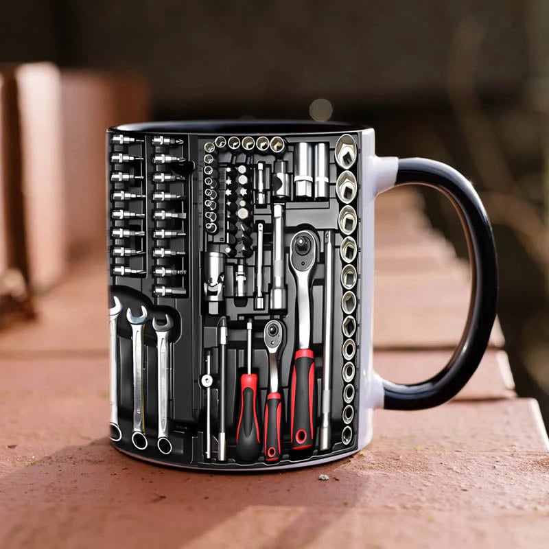🔥Christmas Limited-Time Offer: 50% OFF!!!🔥⚡Mechanic Toolbox Mug