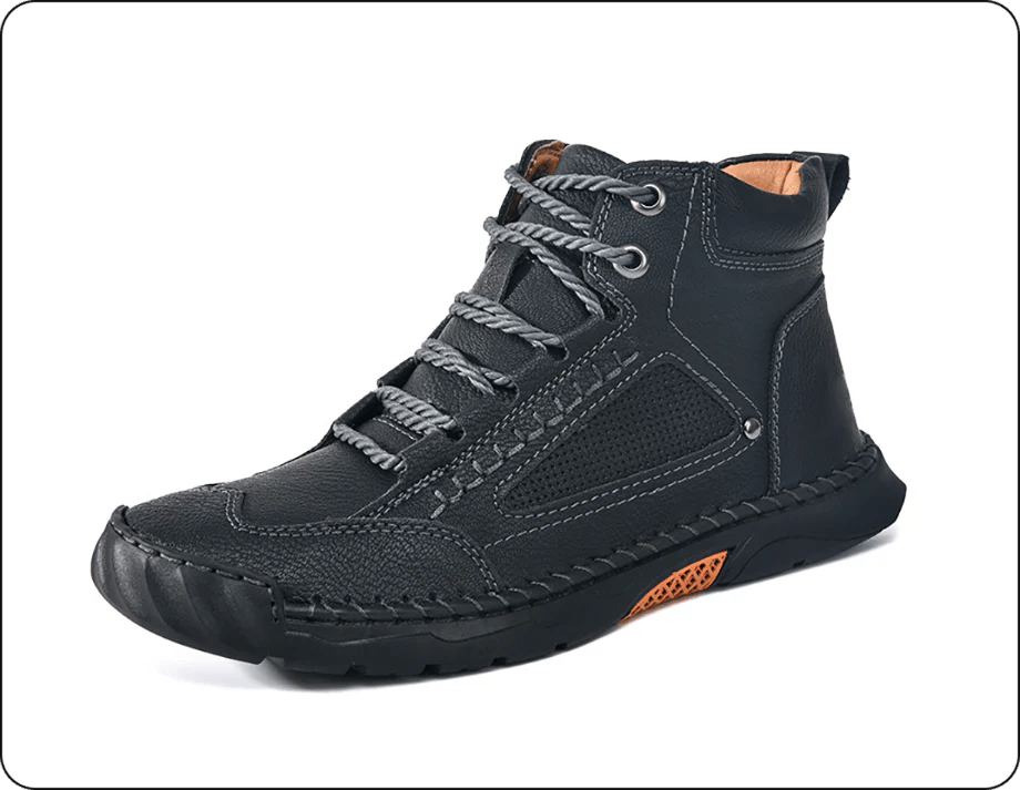💥Hot Sale💥Stylish Hand-Stitched Flat Sole Men's Boots