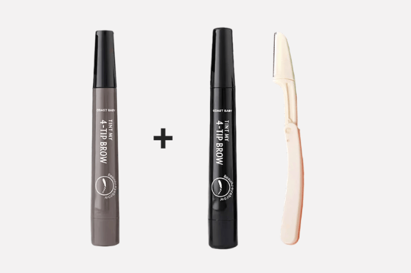 🎁Buy 1 Get 1 Free🔥Waterproof Four-tip Beard and Eyebrow Pen✨