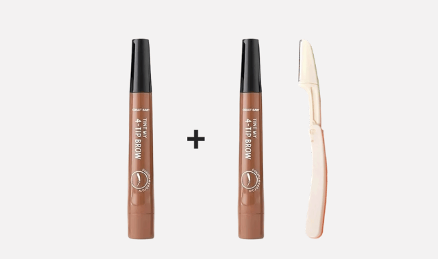 🎁Buy 1 Get 1 Free🔥Waterproof Four-tip Beard and Eyebrow Pen✨