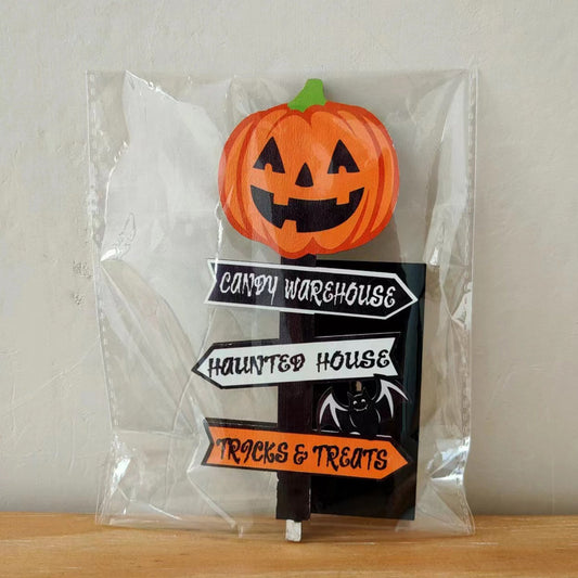 Halloween wooden ornaments