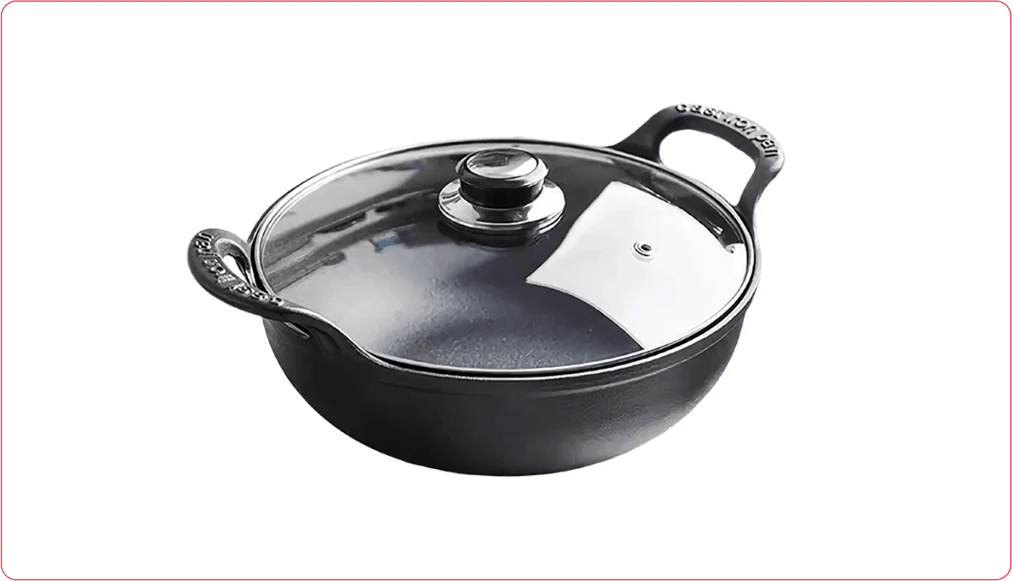 🔥Hot Sale 50% Off🔥Uncoated Thick Iron Pot