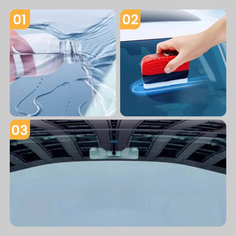 🔥Hot Sale-50% OFF🔥Efficient Car Glass Oil Film Cleaner