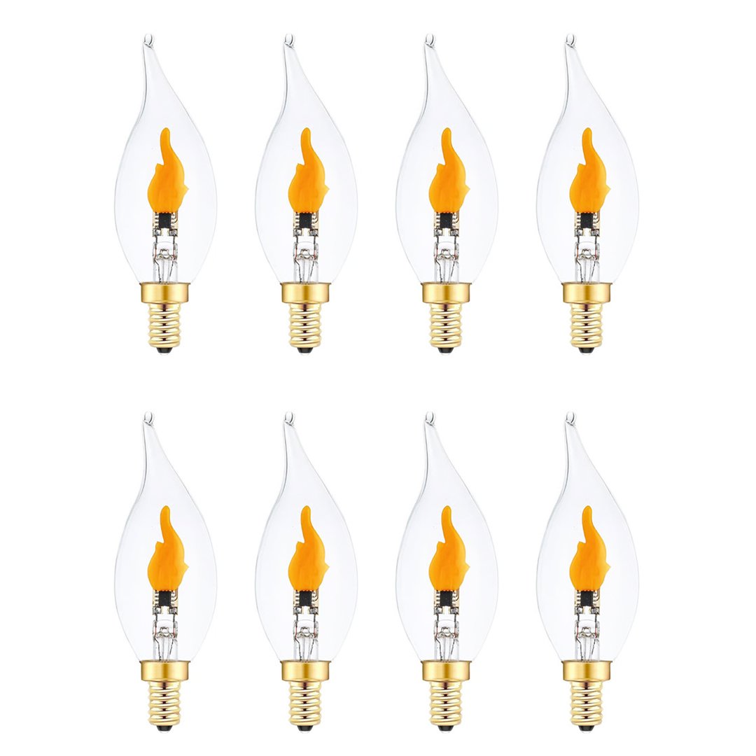 💡LED Flickering Flame Decoration Light Bulbs -Perfect Ambiance for Christmas