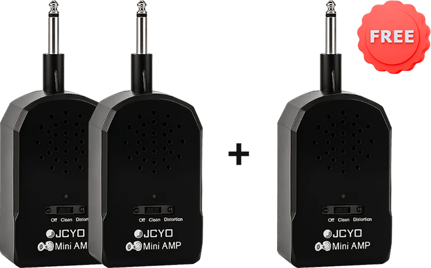 🔥 Mini Guitar Amp Pro 🎸 30W HD Sound 🔊20H Playtime 🔋Busking Ready 🌆 BUY 2 GET 1 FREE! 🎁