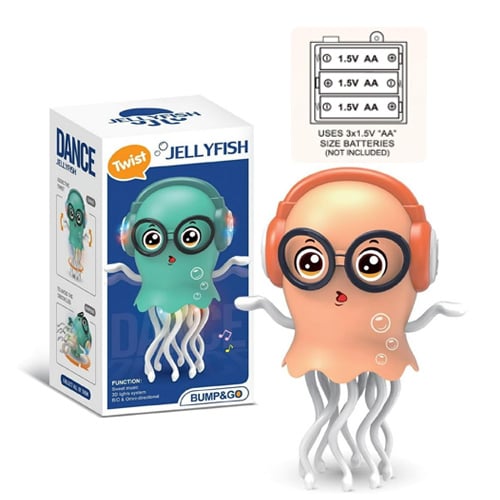 🏆Hot Sale⚡Magic Dancing Octopus Toy： LED Lights, Music & Smart Obstacle Avoidance