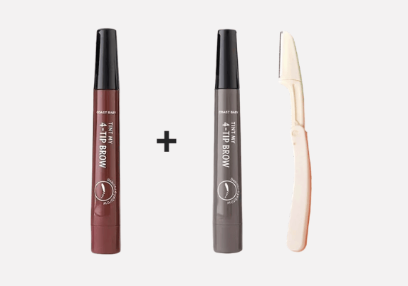 🎁Buy 1 Get 1 Free🔥Waterproof Four-tip Beard and Eyebrow Pen✨