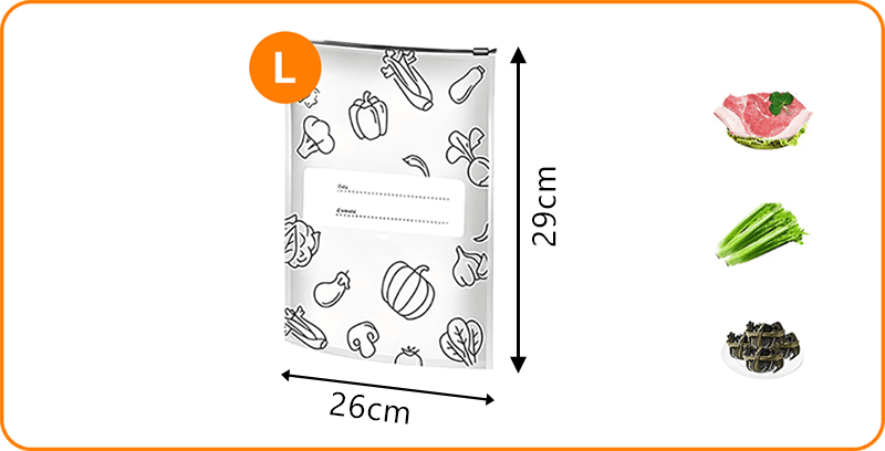 🍗Buy 2 Get 1 Free 🥦Reusable Aluminum Foil Sealable Storage Bags