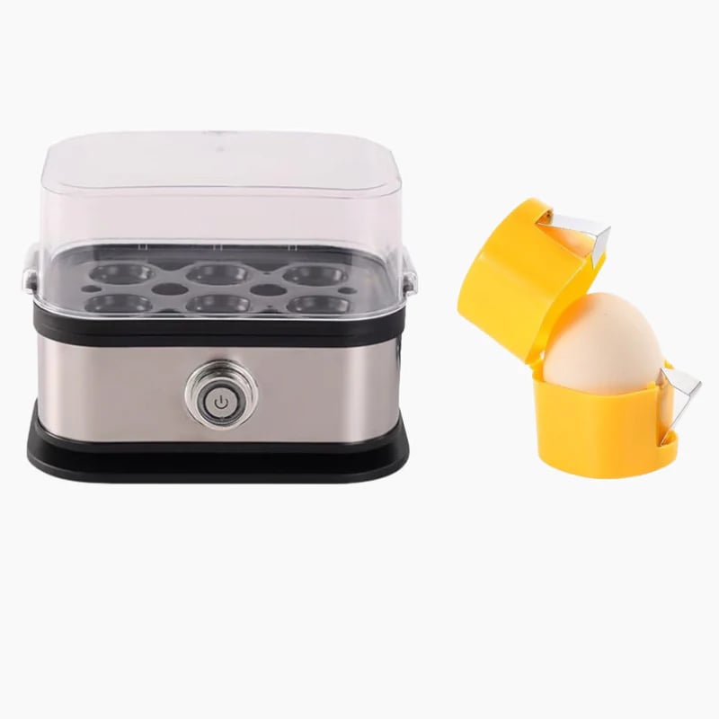 🎉2026 HOT SALE 50% OFF🎉Multifunctional Egg Steamer with Clear Lid
