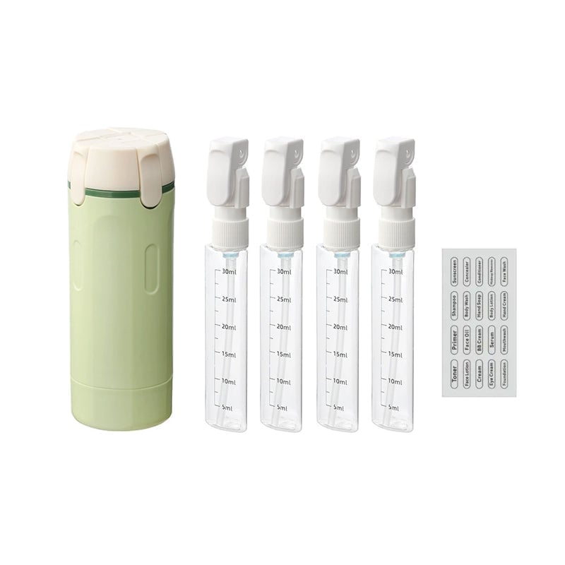 🔥4-in-1 Leakproof Rotatable Travel Dispenser Set