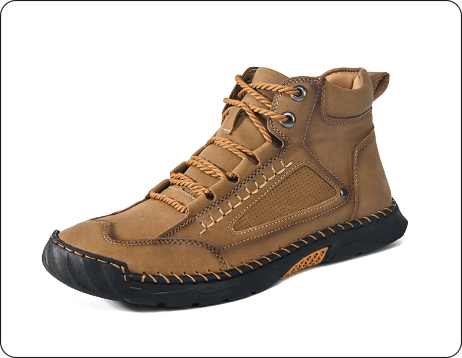 💥Hot Sale💥Stylish Hand-Stitched Flat Sole Men's Boots