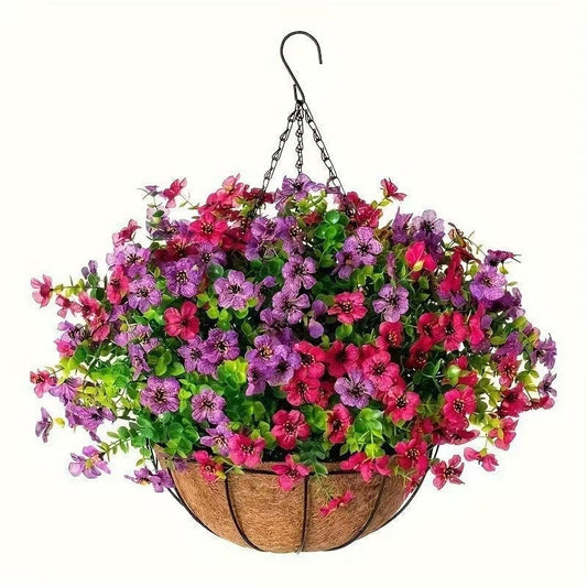 Artificial Hanging Flowers for Outdoors